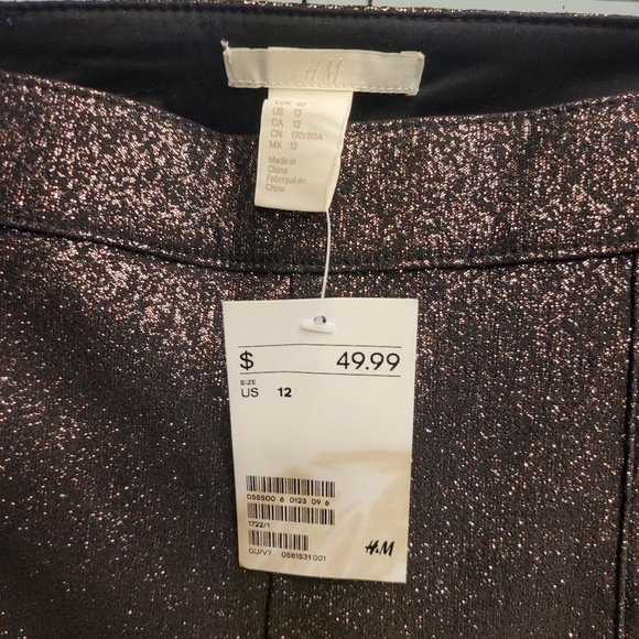 NEW H&M sparkle pants - Picture 2 of 5